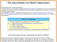 homepage-martin-oppermann.de Webseite Vorschau