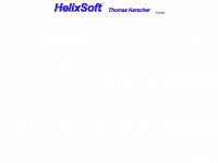 helixsoft.de Webseite Vorschau