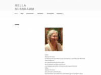 hella-nussbaum.de Webseite Vorschau