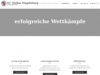 hellas-magdeburg.de Webseite Vorschau