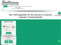 dettmann-optik.de Webseite Vorschau