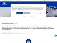 marketingclub-harz.de Webseite Vorschau