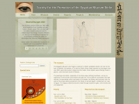 egyptian-museum-berlin.com Webseite Vorschau
