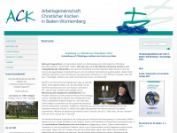 ack-bw.de Webseite Vorschau
