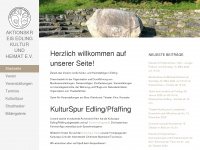 ak-edling.de Webseite Vorschau