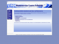 homeservice-lauraschmidt.eu Webseite Vorschau