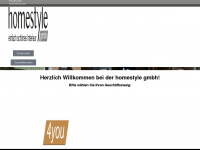 homestyle-gmbh.de Webseite Vorschau
