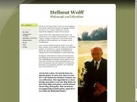 hellmut-wolff.org Webseite Vorschau