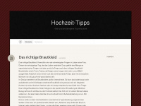 hochzeittipps.wordpress.com Webseite Vorschau
