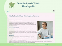 homoeopathie-vinals-hannover.de Webseite Vorschau