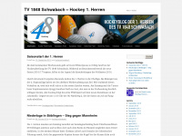 hockeyschwabach.wordpress.com Webseite Vorschau
