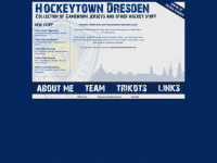 hockeytown-dresden.com Webseite Vorschau