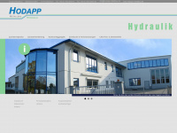 hodapp-hydraulik.de Webseite Vorschau