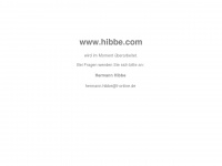 hibbe.com Webseite Vorschau