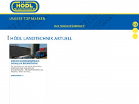 hoedl-landtechnik.com Webseite Vorschau