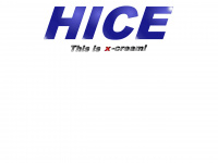 hicecream.de Webseite Vorschau