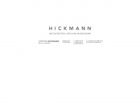 hickmann-architekten.de Webseite Vorschau