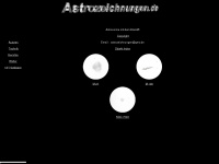 astrozeichnungen.de Webseite Vorschau