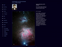 die-galaxie-und-ich.de Webseite Vorschau