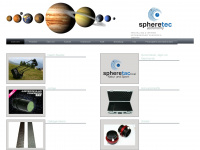 spheretec.de Webseite Vorschau