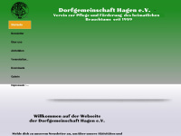 dg-hagen.de Webseite Vorschau