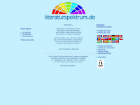 literaturspektrum.de Webseite Vorschau