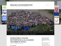 alexander-von-humboldt-schule.de Webseite Vorschau