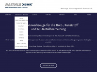 raithle-werkzeugtechnik.de Webseite Vorschau