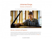 klavierstimmer-bunge.de Webseite Vorschau