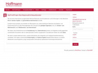 hoffmann-law.de Webseite Vorschau