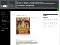 epigraphica-europea.uni-muenchen.de Webseite Vorschau