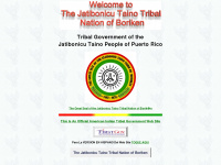 taino-tribe.org Webseite Vorschau