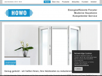 howo-fensterbau.de Webseite Vorschau