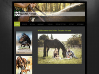 hoehn-quarter-horses.de Webseite Vorschau