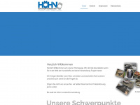 hoehn-waldbrunn.de Webseite Vorschau