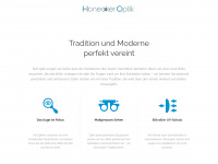 honecker-optik.com Webseite Vorschau