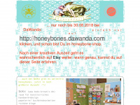 honeybones.de Webseite Vorschau