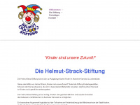 helmut-strack-stiftung.de Webseite Vorschau