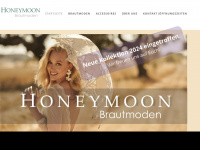 honeymoon-brautmoden.de Webseite Vorschau