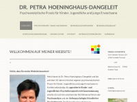 hoeninghaus.de Webseite Vorschau