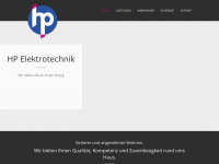hp-elektrotechnik.de Webseite Vorschau