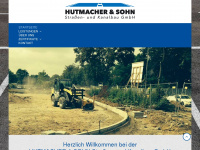 hp-hutmacher.de Webseite Vorschau