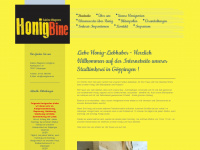 honigbine.de Webseite Vorschau