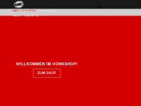 honkshop.de Webseite Vorschau