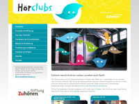 hoerclubs.de Webseite Vorschau