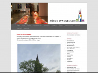 hoerde-evangelisch.de Webseite Vorschau