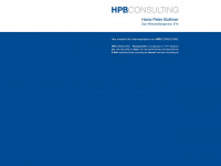 hpb-consulting.de Webseite Vorschau