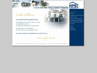 hpbau.de Webseite Vorschau
