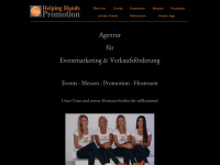 helping-hands-promotion.de Webseite Vorschau