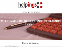 helpings.de Webseite Vorschau